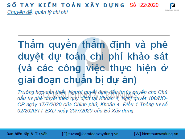 chuẩn bị dự án