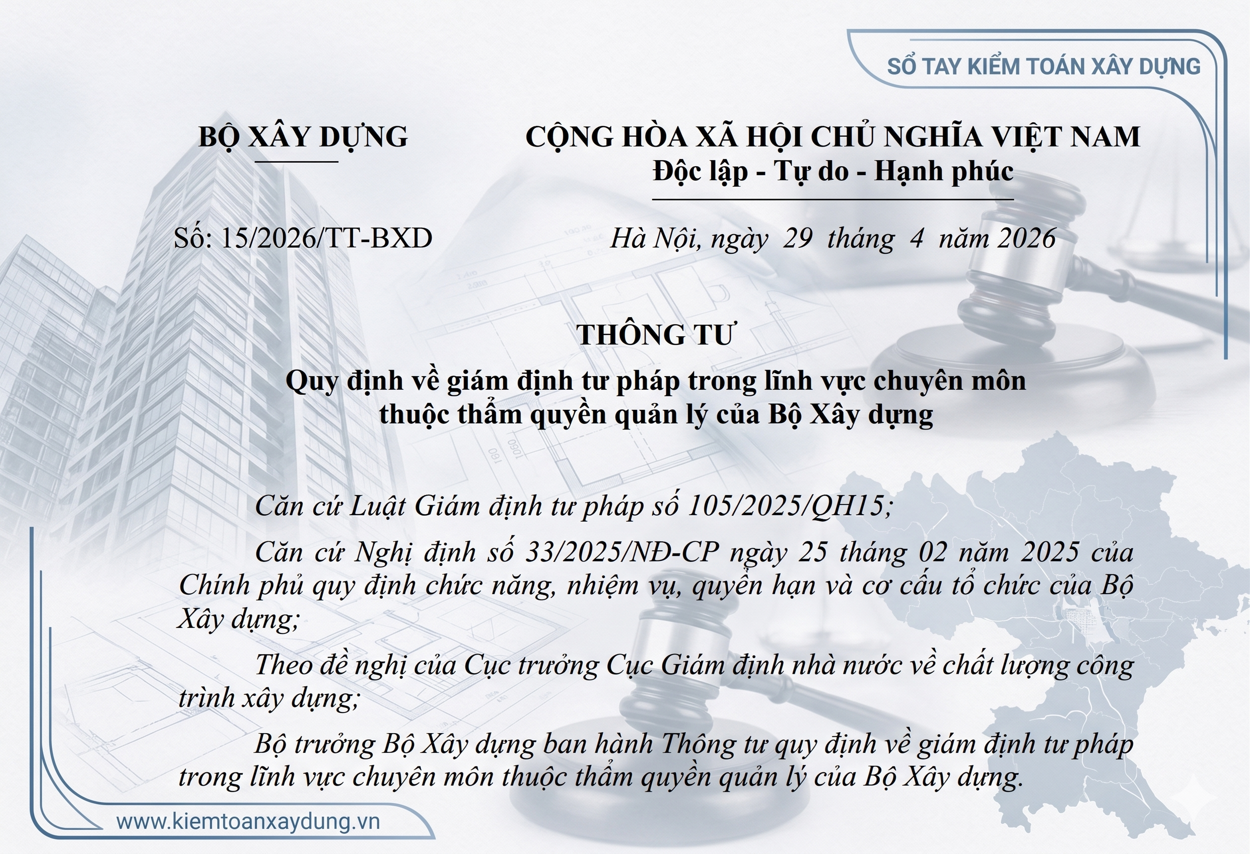 44-so-tay-kiem-toan-xay-dung-thong-tu-15-2026-tt-bxd-giam-dinh-tu-phap-xay-dung