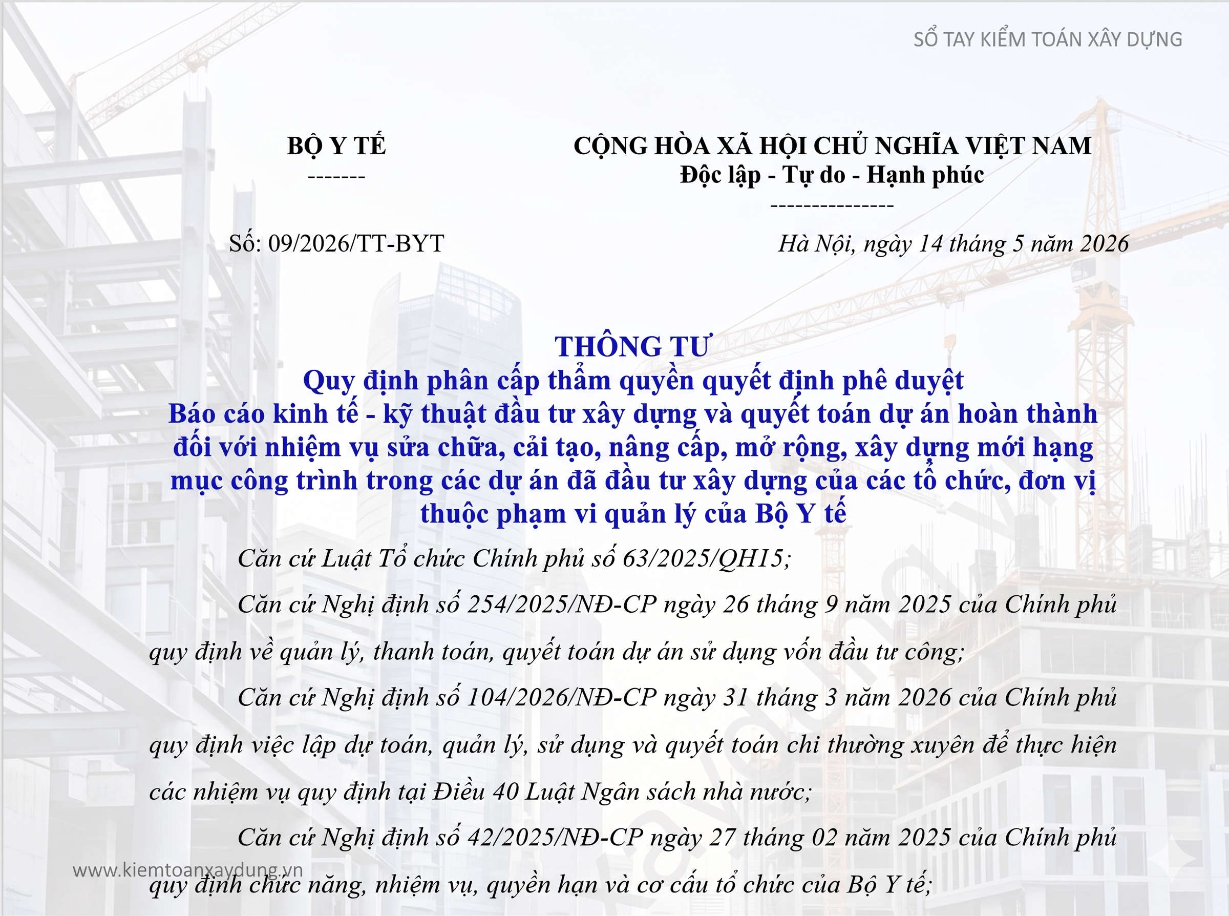 49-so-tay-kiem-toan-xay-dung-thong-tu-09-2026-tt-byt-phan-cap-tham-quyen
